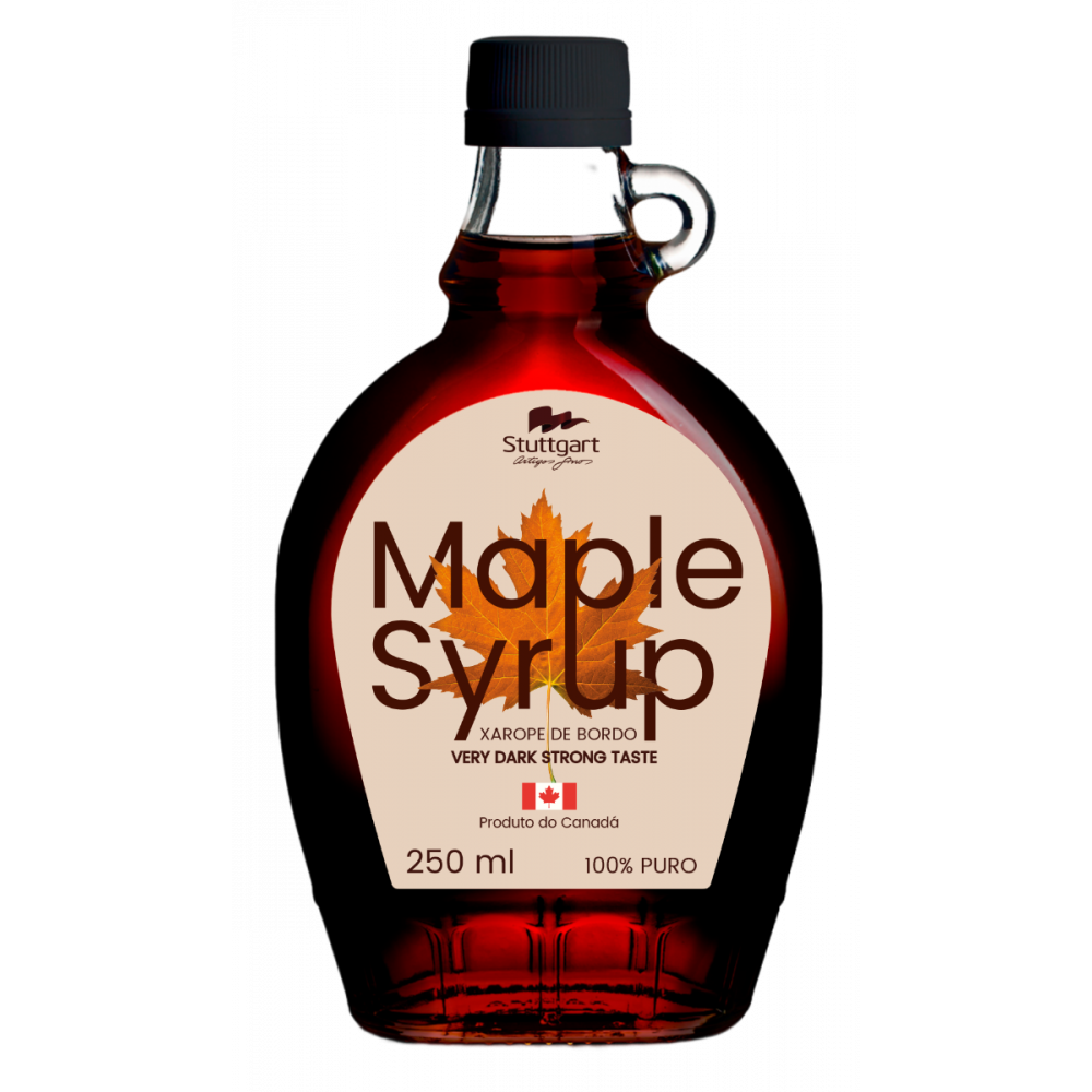 Kit 3 Xarope de bordo Maple Syrup 250ml Taste & Co - Xarope de